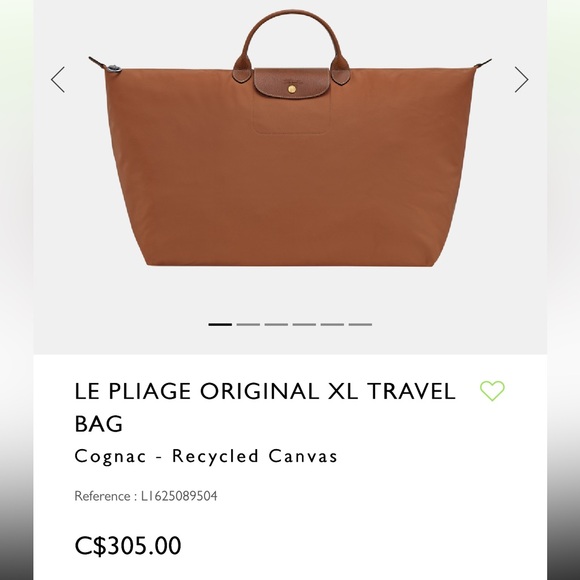 Longchamp Handbags - Brand new Longchamp Le Pliage XL Travel Bag - Orange Brown
